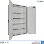 Libra 80 - Cassaforte di Sicurezza (859 Litri) - Grado di Resistenza all'Intrusione 0