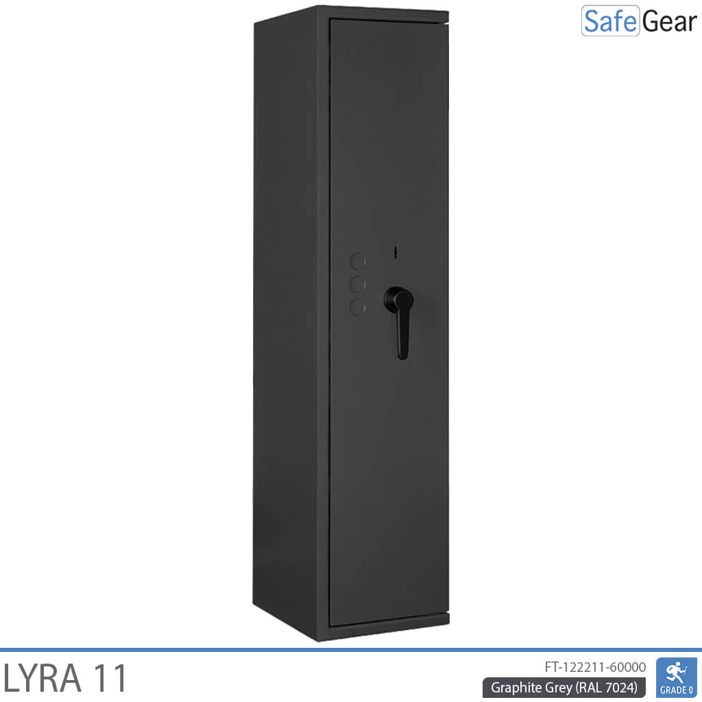 Lyra 11 - Cassaforte di sicurezza (125 Litri) - Test antieffrazione Grado 0