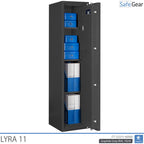 Lyra 11 - Cassaforte di sicurezza (125 Litri) - Test antieffrazione Grado 0