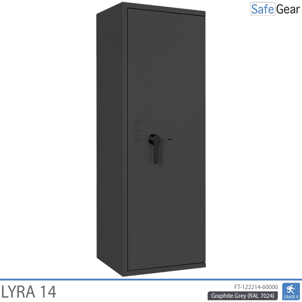 Lyra 14 - Cassaforte di sicurezza (165 Litri) - Test antieffrazione Grado 0