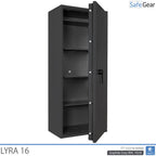 Lyra 16 - Cassaforte di sicurezza (251 Litri) - Test antieffrazione Grado 0