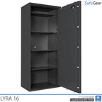 Lyra 16 - Cassaforte di sicurezza (251 Litri) - Test antieffrazione Grado 0