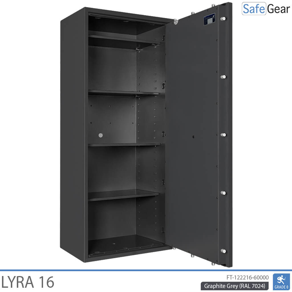 Lyra 16 - Cassaforte di sicurezza (251 Litri) - Test antieffrazione Grado 0