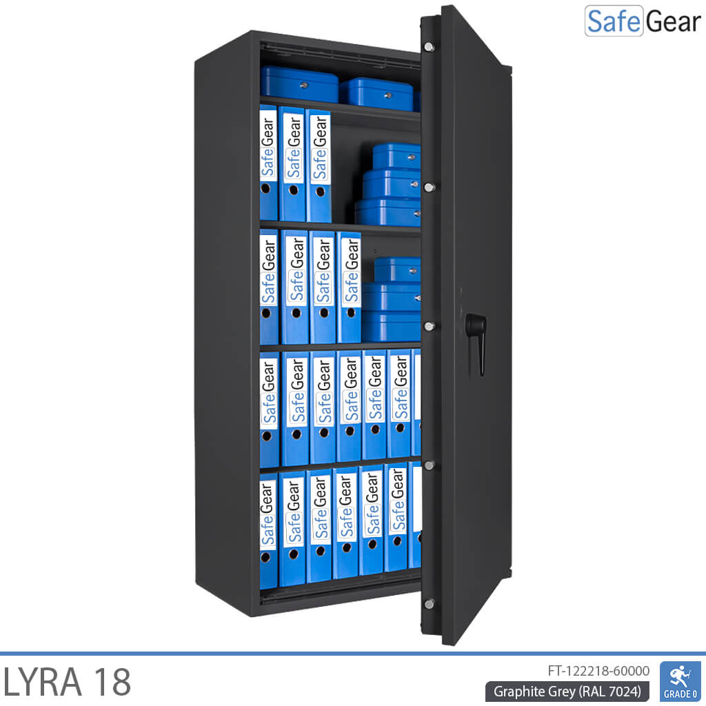 Lyra 18 - Cassaforte di sicurezza (341 Litri) - Test antieffrazione Grado 0