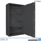 Lyra 18 - Cassaforte di sicurezza (341 Litri) - Test antieffrazione Grado 1