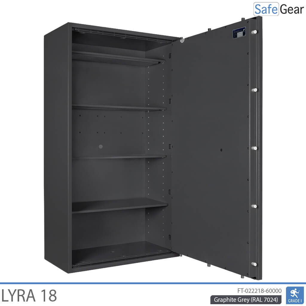 Lyra 18 - Security Safe (341 Liters) - Burglary Test Grade 1