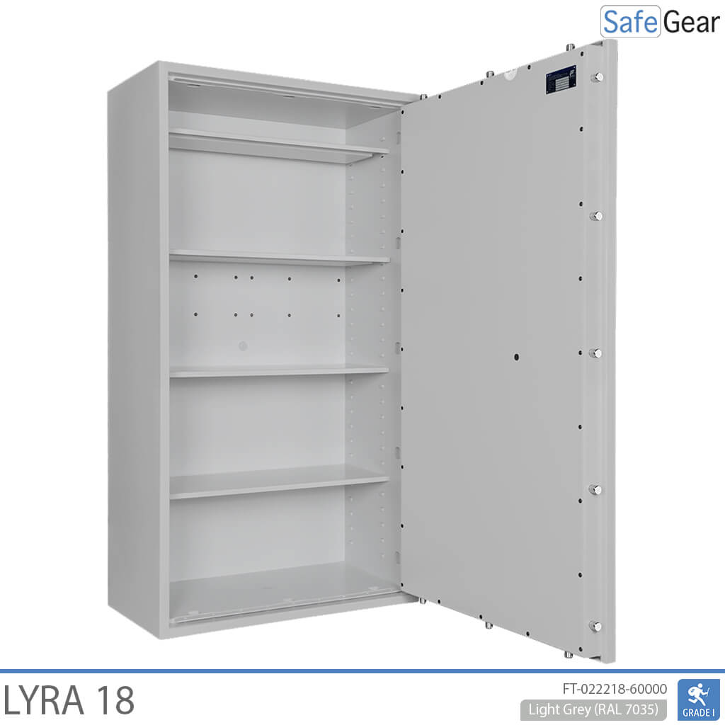 Lyra 18 - Cassaforte di sicurezza (341 Litri) - Test antieffrazione Grado 1