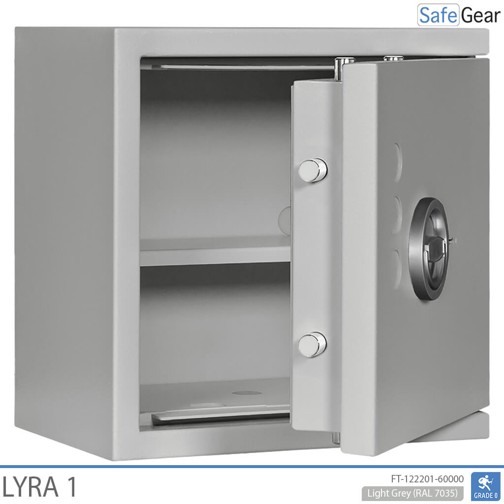 Lyra 1 - Cassaforte di sicurezza (16 Litri) - Test antieffrazione Grado 0
