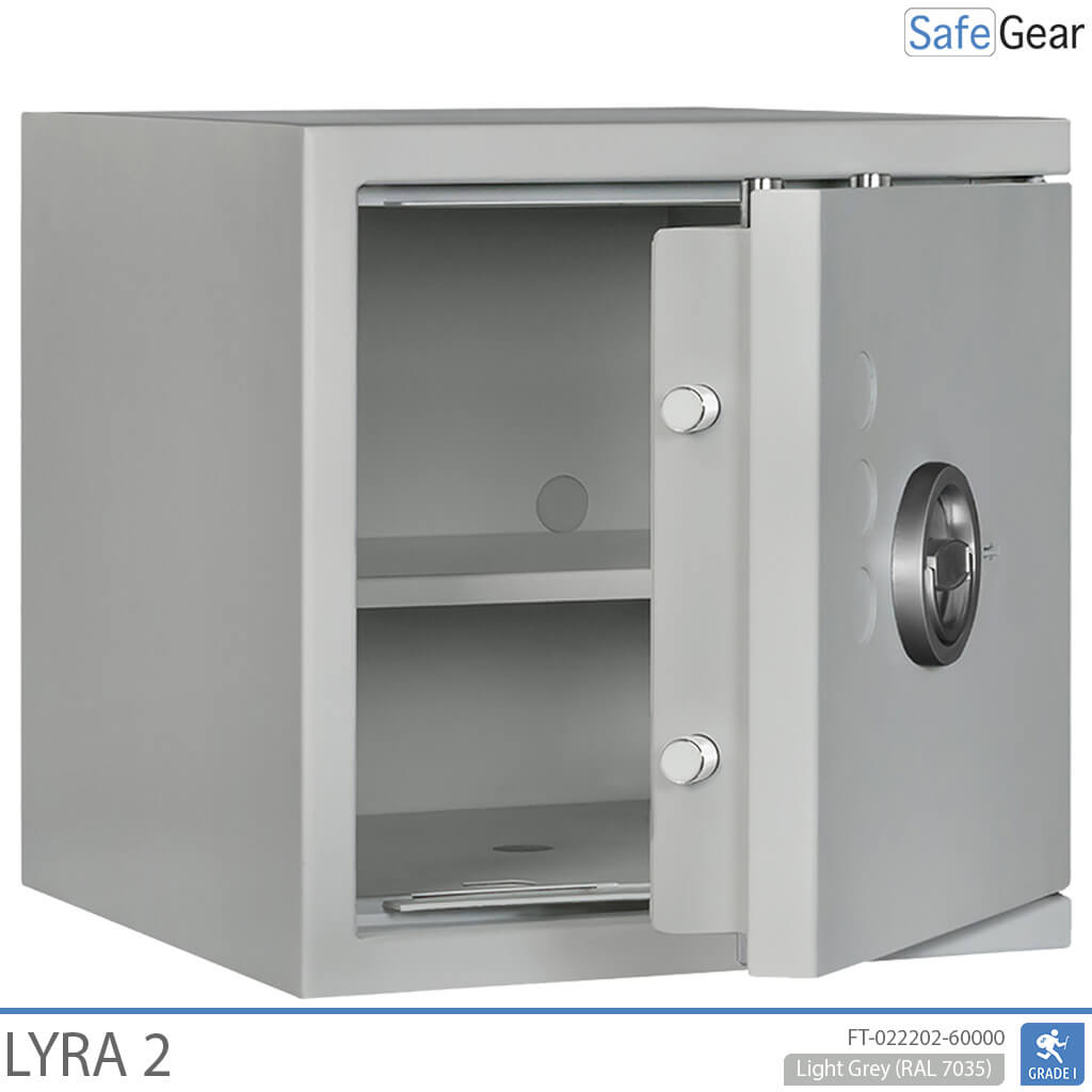 Lyra 2 - Cassaforte di sicurezza (31 Litri) - Test antieffrazione Grado 1