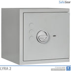 Lyra 2 - Cassaforte di sicurezza (31 Litri) - Test antieffrazione Grado 1