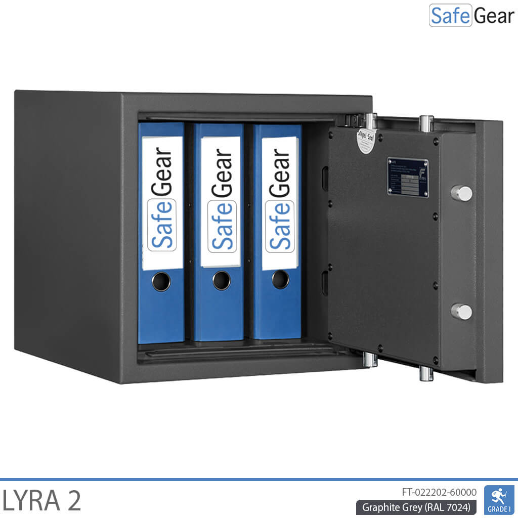 Lyra 2 - Cassaforte di sicurezza (31 Litri) - Test antieffrazione Grado 1