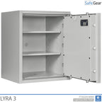 Lyra 3 - Cassaforte di sicurezza (66 Litri) - Test antieffrazione Grado 1