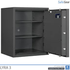 Lyra 3 - Cassaforte di sicurezza (66 Litri) - Test antieffrazione Grado 0