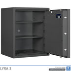 Lyra 3 - Cassaforte di sicurezza (66 Litri) - Test antieffrazione Grado 1