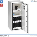 Magma 4 - Document Safe / Valuable Safe - Grade S2 & FIreproof 30 minutes - Code Lock