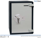 Ollé I Deposit - 4 - Deposit Safe (102 L) - Key Lock