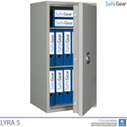 Lyra 5 - Cassaforte di sicurezza (109 Litri) - Test antieffrazione Grado 1