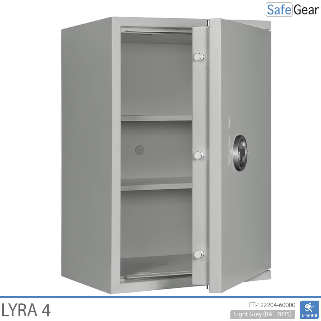 Lyra 4 - Cassaforte di sicurezza (84 Litri) - Test antieffrazione Grado 0