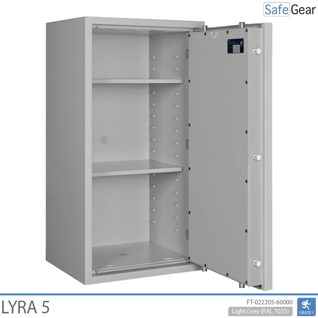 Lyra 5 - Cassaforte di sicurezza (109 Litri) - Test antieffrazione Grado 1