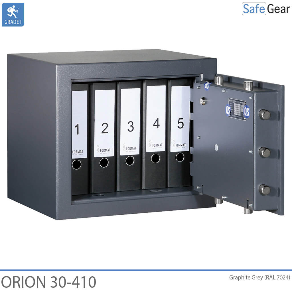 Cassaforte Orion 30-410 (38 L) - Test antieffrazione Grado 1
