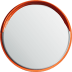 Outdoor Mirror -  Stainless Steel - Round - 32 cm