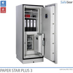 Armadio Antincendio Paper Star Plus 3 (196 L) - Test antieffrazione Grado I / Test antincendio 120 min