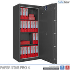 Paper Star Pro 4  (28 Ringbind) - Indbrudstest Grade 1 / Brandtest 60 minuter