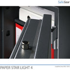 Paper Star Light 4 Cassaforte Ignifuga - 7 Raccoglitori - Test Antifurto Grado S2 / Test Incendio 30 min