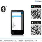 Timer con orologio digitale per campanelli, scuole e industria - Bluetooth - Orologio annuale - 3 canali