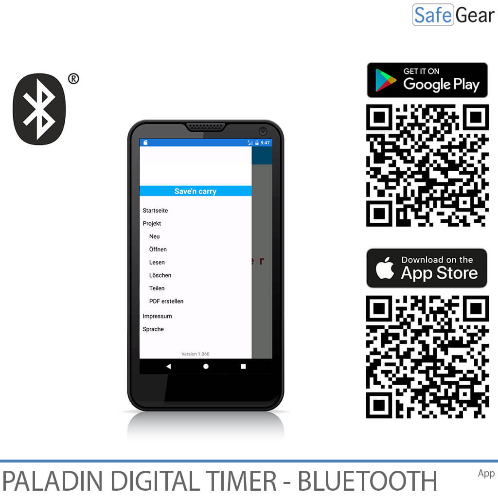 Temporizzatore digitale per campanelli, scuole e industria - Bluetooth - Orologio annuale - 2 canali