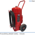 Estintore a polvere ABC 100 kg - Carrello