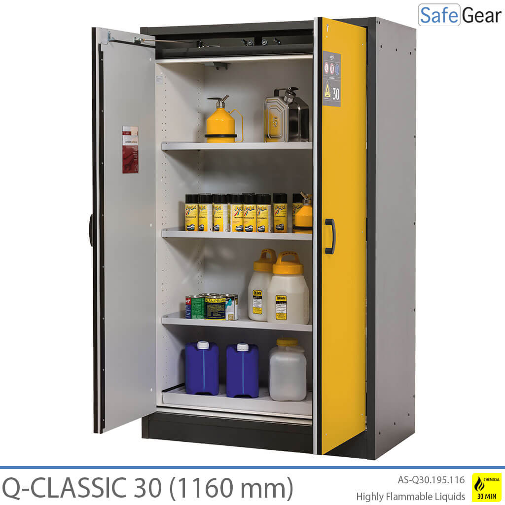 Q-CLASSIC 30 - 3 ripiani (886 L) / Resistente al fuoco per 30 minuti