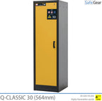 Q-CLASSIC 30 - 3 ripiani (380 L) / Resistente al fuoco per 30 minuti