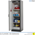 Q-CLASSIC 30 - 3 ripiani (380 L) / Resistente al fuoco per 30 minuti