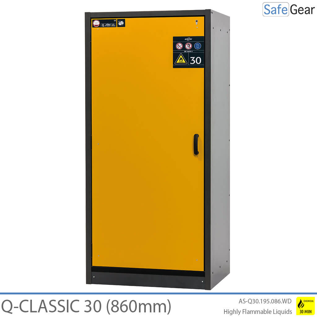 Q-CLASSIC 30 - 3 ripiani (633 L) / Resistente al fuoco per 30 minuti