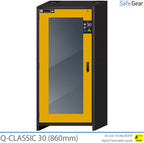 Q-DISPLAY 30 - 3 ripiani (633 L) / Resistente al fuoco per 30 minuti