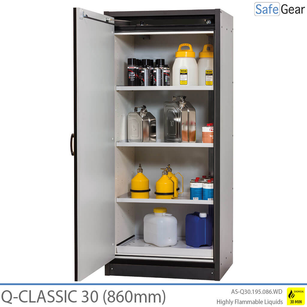 Q-CLASSIC 30 - 3 ripiani (633 L) / Resistente al fuoco per 30 minuti