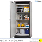 Q-CLASSIC 30 - 3 ripiani (633 L) / Resistente al fuoco per 30 minuti