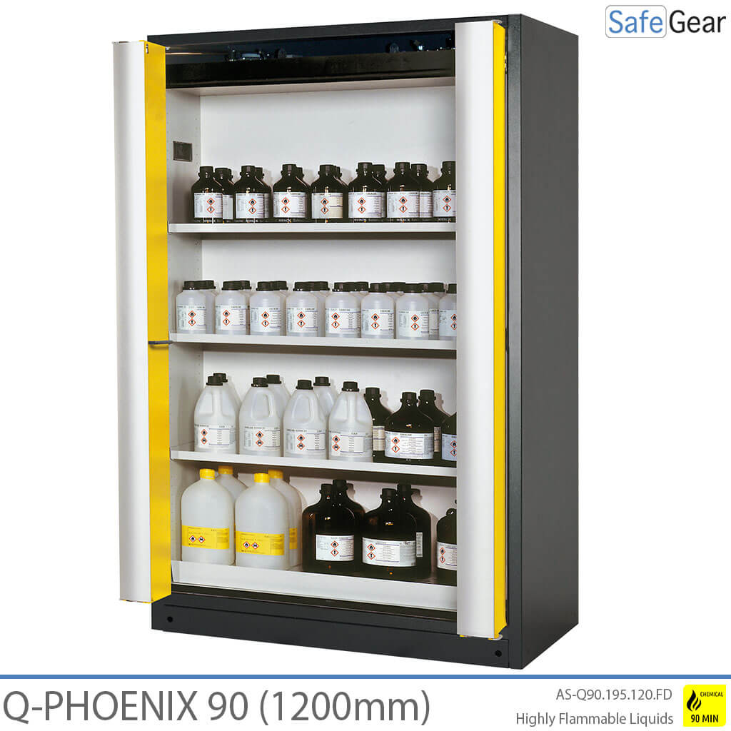 Caja fuerte para químicos