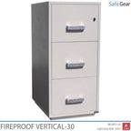 fireproof vertical 30 archive cabinet