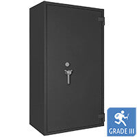 Rubin Pro 60 - Cassaforte di sicurezza (403 Litri) - Test antieffrazione Grado 3