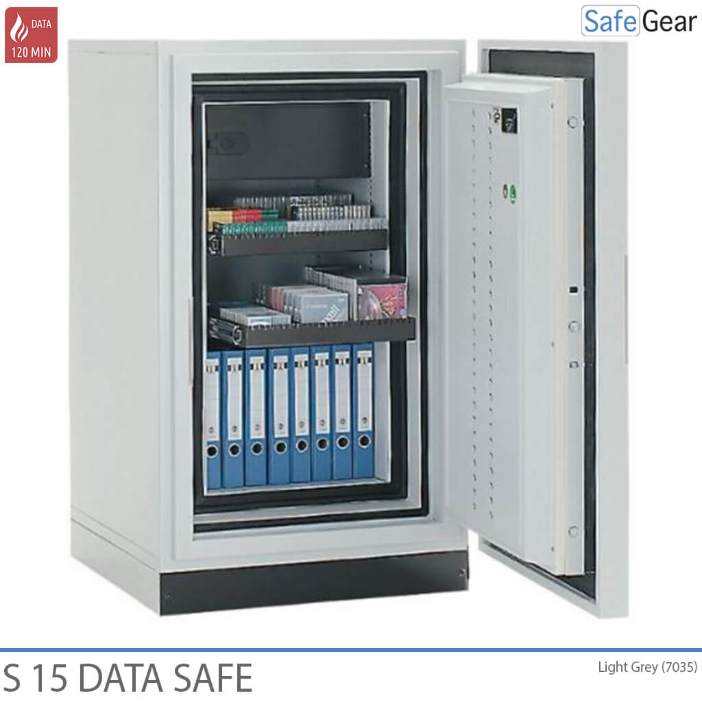 S15 Cassaforte Per Dati ignifuga - Nastro dati LTO 1232 - Test antincendio 120 min