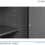 SB Pro 60 Fireproof Safe (50 Binders) - Key Lock