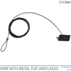 Wire with Metal Tuit and Adjustable Lasso