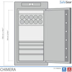 Cassaforte Di Lusso - CHIMERA - Serratura elettronica