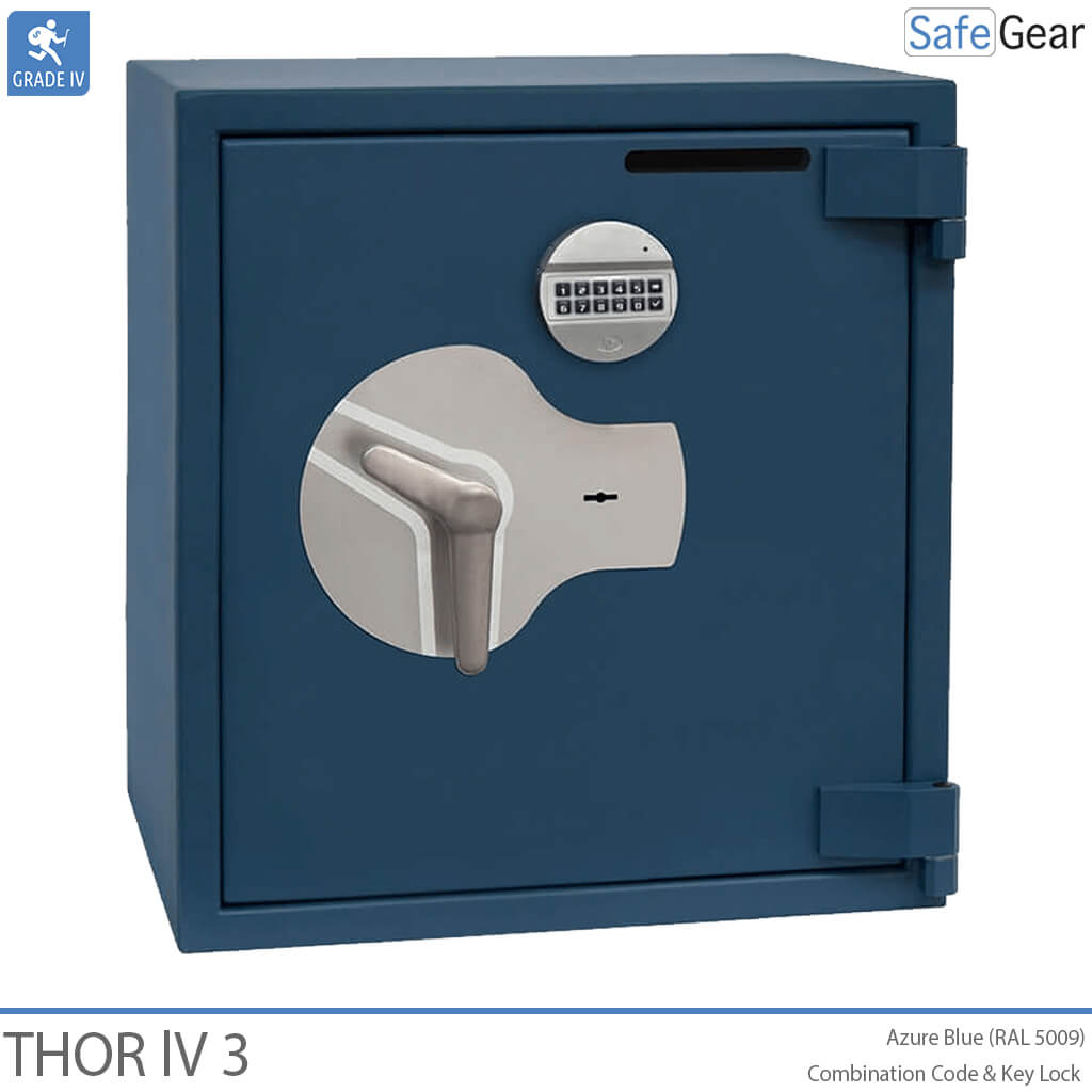 Thor IV Storage (100L) - Test antieffrazione Grado 4 - Serratura A Codice e serratura a chiave