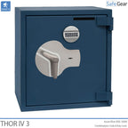 Thor IV Storage (100L) - Test antieffrazione Grado 4 - Serratura A Codice e serratura a chiave