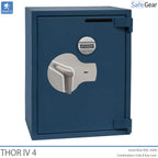 Thor IV Storage (125L) - Test antieffrazione Grado 4 - Serratura A Codice e serratura a chiave