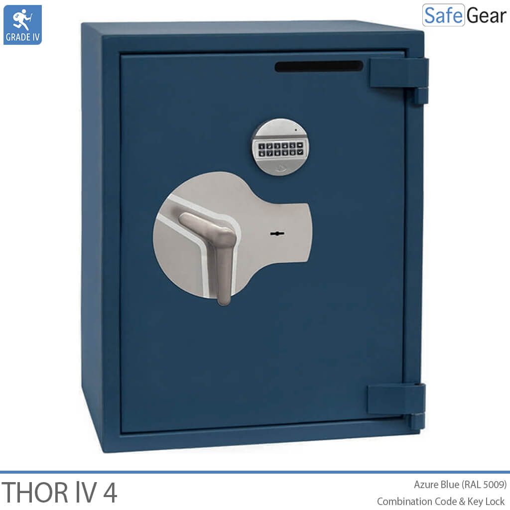 Thor IV Storage (125L) - Test antieffrazione Grado 4 - Serratura A Codice e serratura a chiave