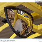 Espejo panorámico para vehículos industriales - 180º - 25 cm